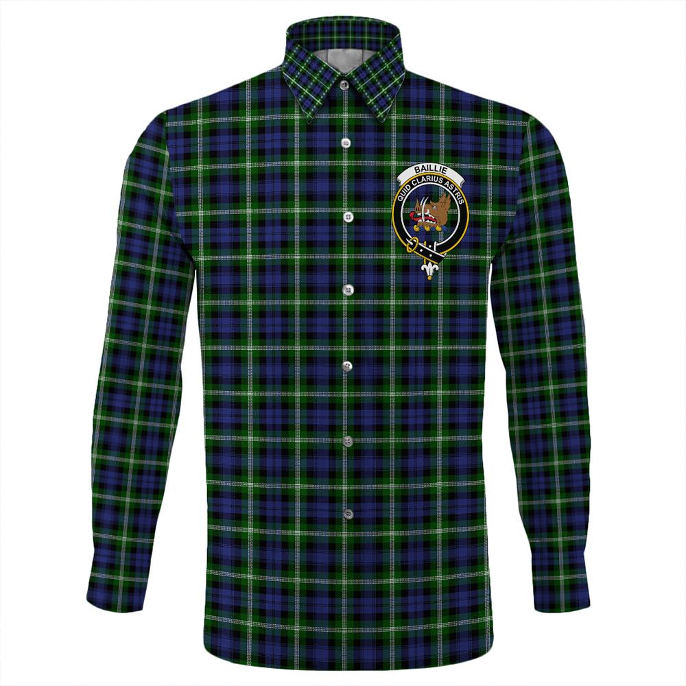 Baillie Modern Tartan Long Sleeve Button Shirt