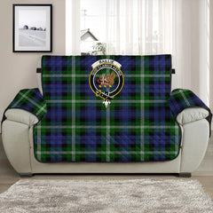 Baillie Modern Tartan Crest Sofa Protector