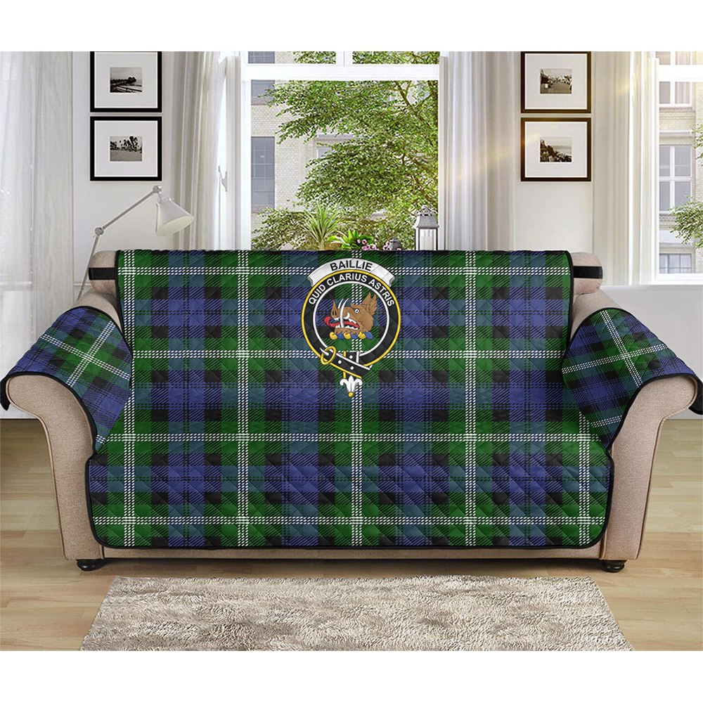 Baillie Modern Tartan Crest Sofa Protector