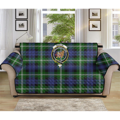 Baillie Modern Tartan Crest Sofa Protector