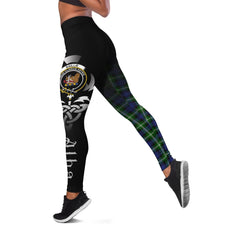 Baillie Modern Tartan Leggings - Alba Celtic Style