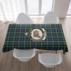 Baillie Tartan Crest Tablecloth