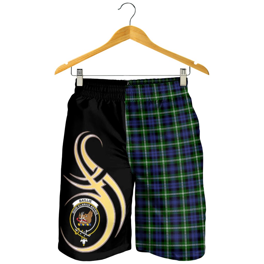 Baillie Modern Tartan Crest Men's Short PM8