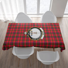 Bain Tartan Crest Tablecloth