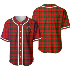 Bain Tartan Unisex Baseball Jersey