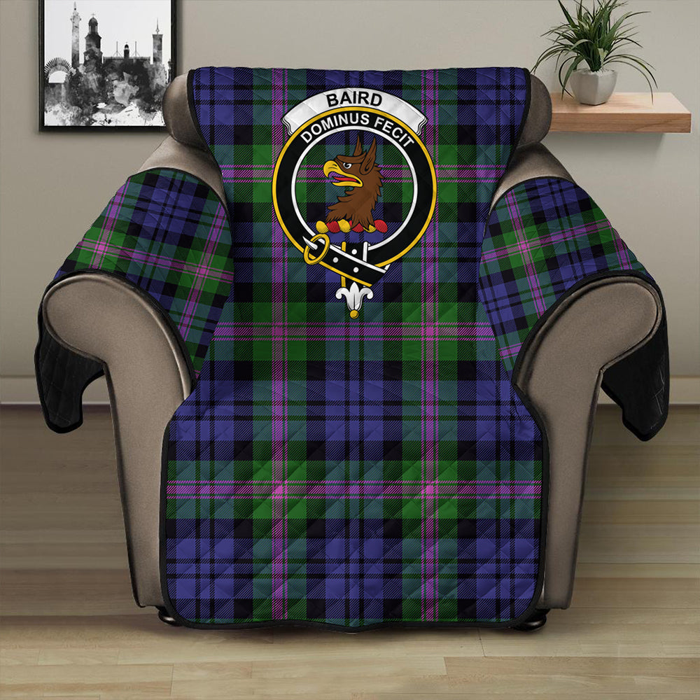 Baird Modern Tartan Crest Sofa Protector