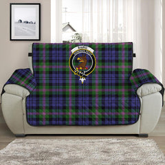 Baird Modern Tartan Crest Sofa Protector