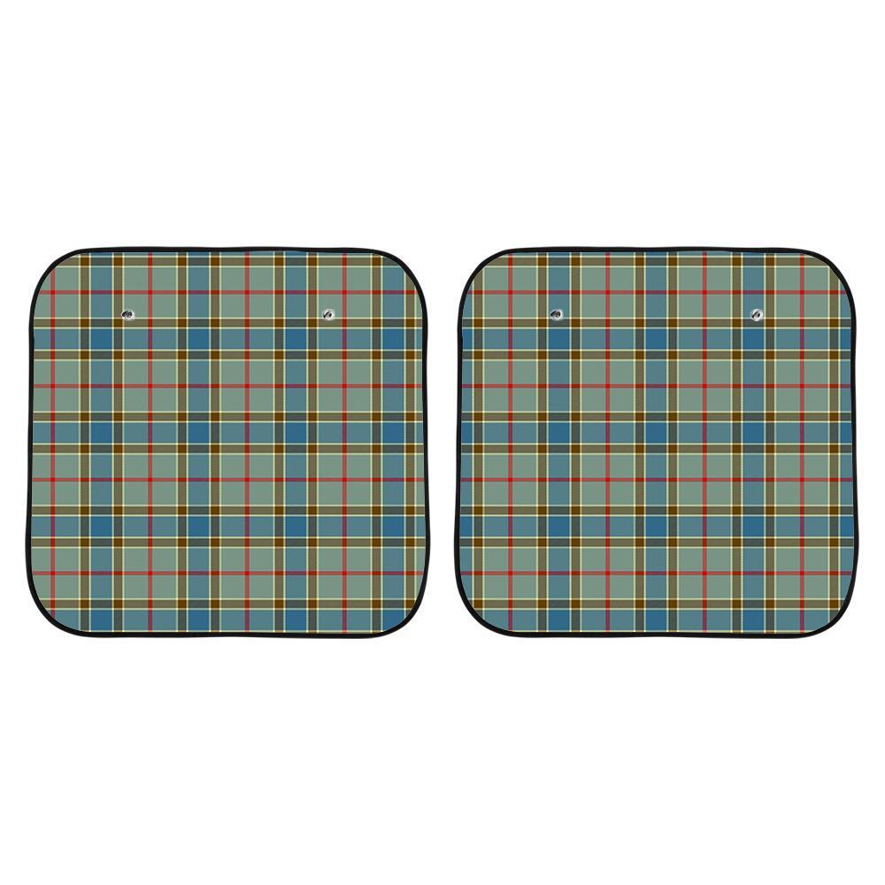 Balfour Blue Tartan Car Sun Shade - 2 Pieces