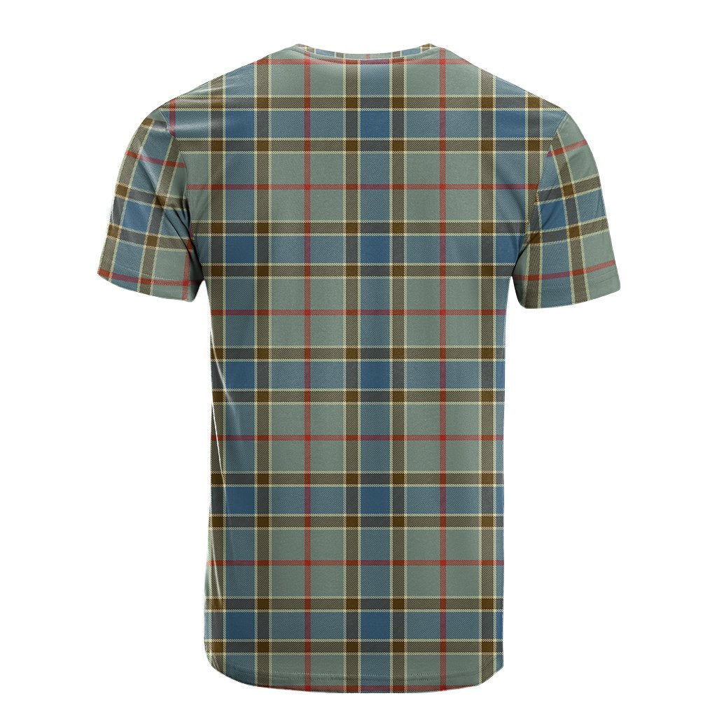 Balfour Blue Tartan T-Shirt