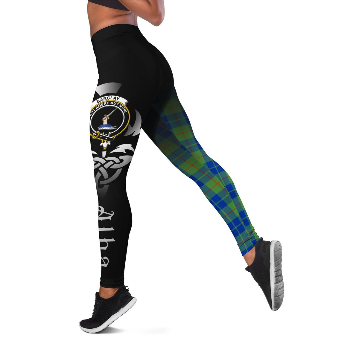 Barclay Hunting Ancient Tartan Leggings - Alba Celtic Style