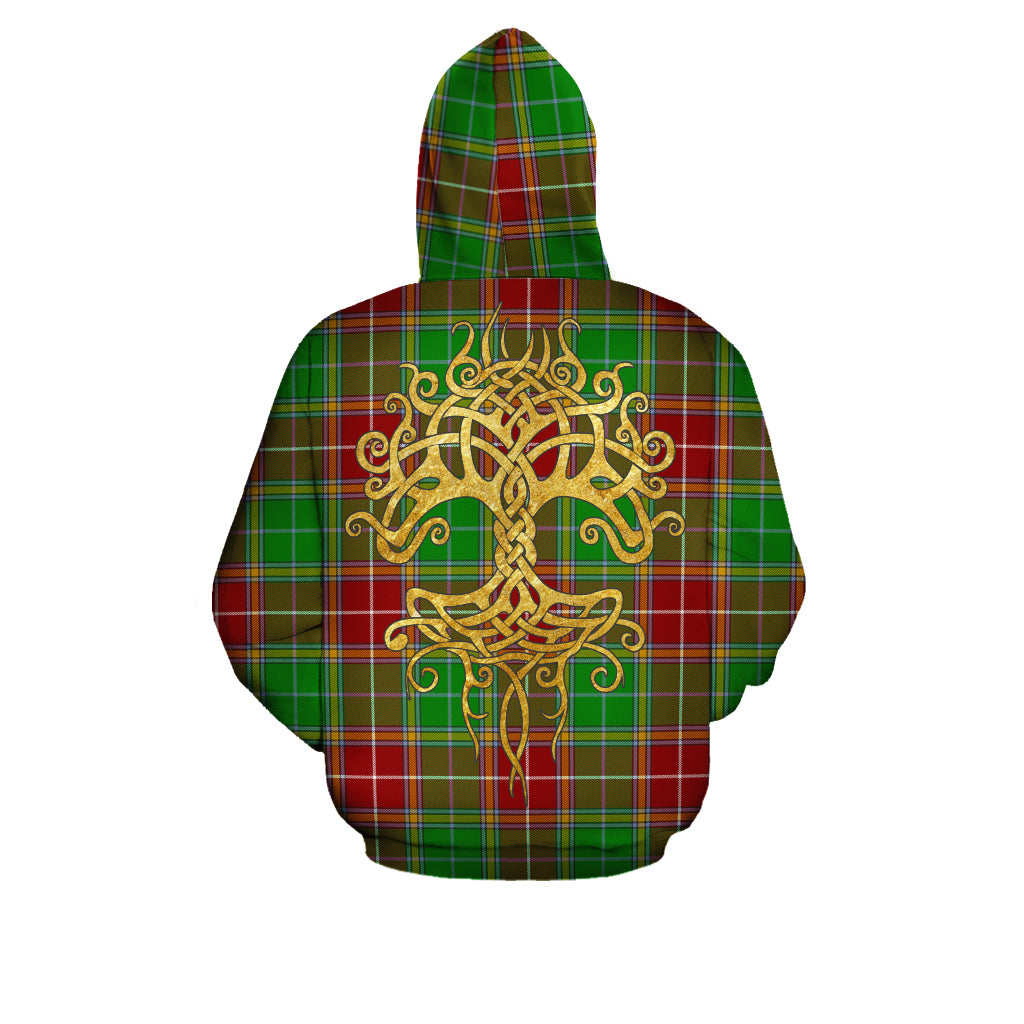 Baxter Modern Tartan Hoodie - Tree Of Life