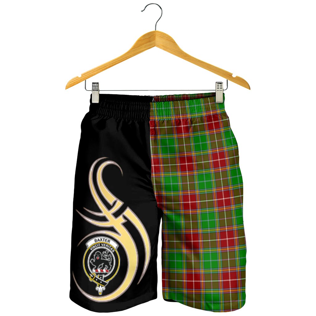 Baxter Modern Tartan Crest Men's Short PM8