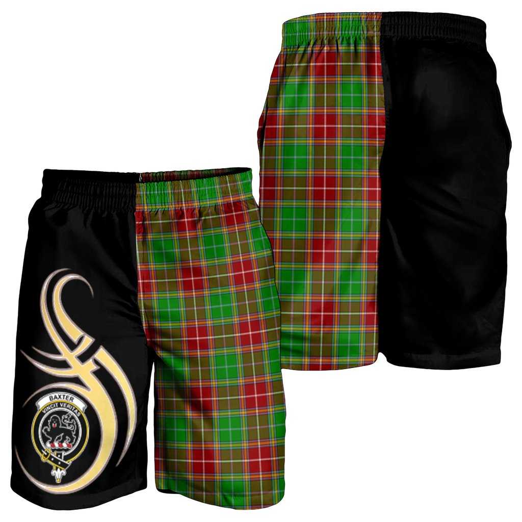 Baxter Modern Tartan Crest Men's Short PM8