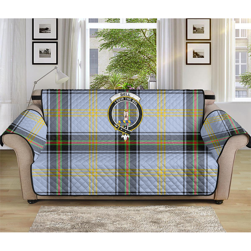 Bell of the Borders Tartan Crest Sofa Protector