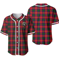 Belshes Tartan Unisex Baseball Jersey