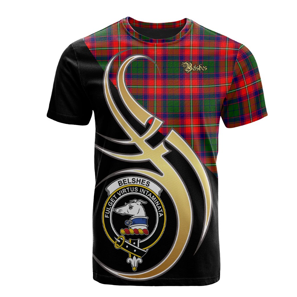 Belshes Tartan T-shirt - Believe In Me Style