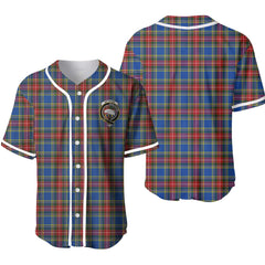 Bethune Tartan Unisex Baseball Jersey