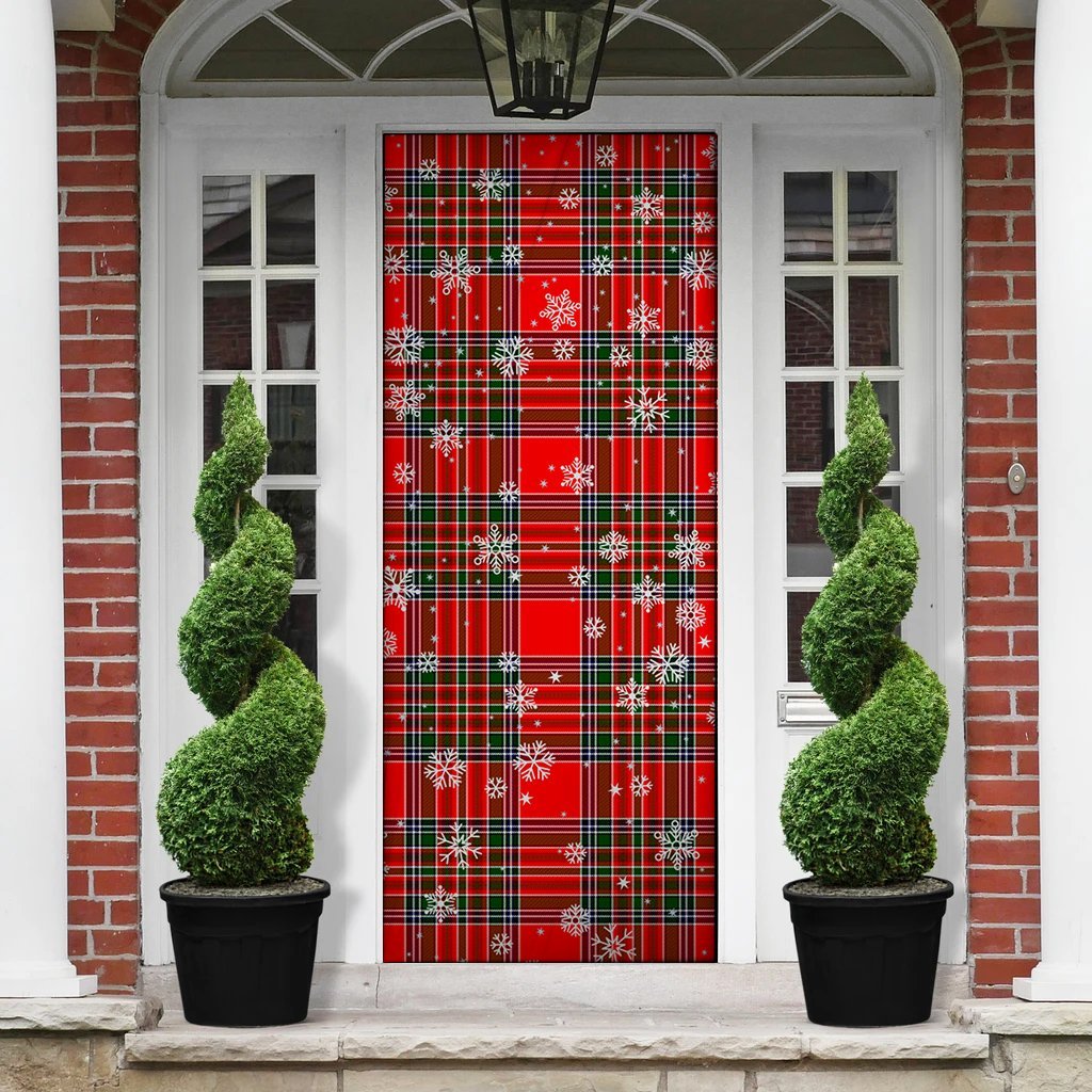 Binning Christmas Tartan Door Socks