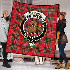 Binning Tartan Crest Quilt