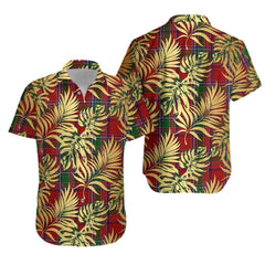 Birral Burrell Tartan Vintage Leaves Hawaiian Shirt