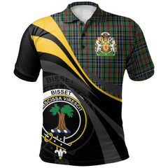 Bisset Tartan Polo Shirt - Royal Coat Of Arms Style