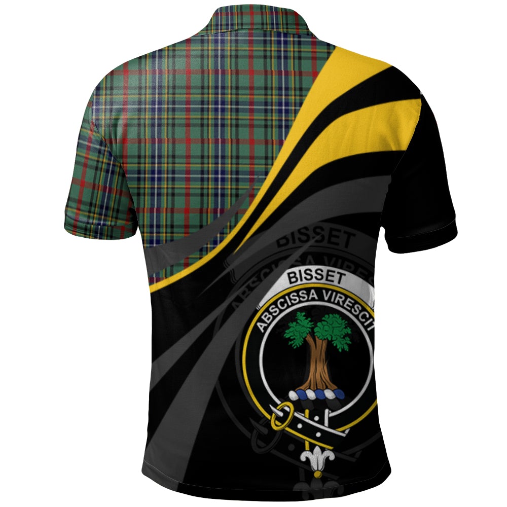 Bisset Tartan Polo Shirt - Royal Coat Of Arms Style