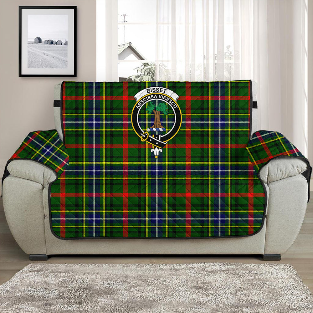 Bisset Tartan Crest Sofa Protector