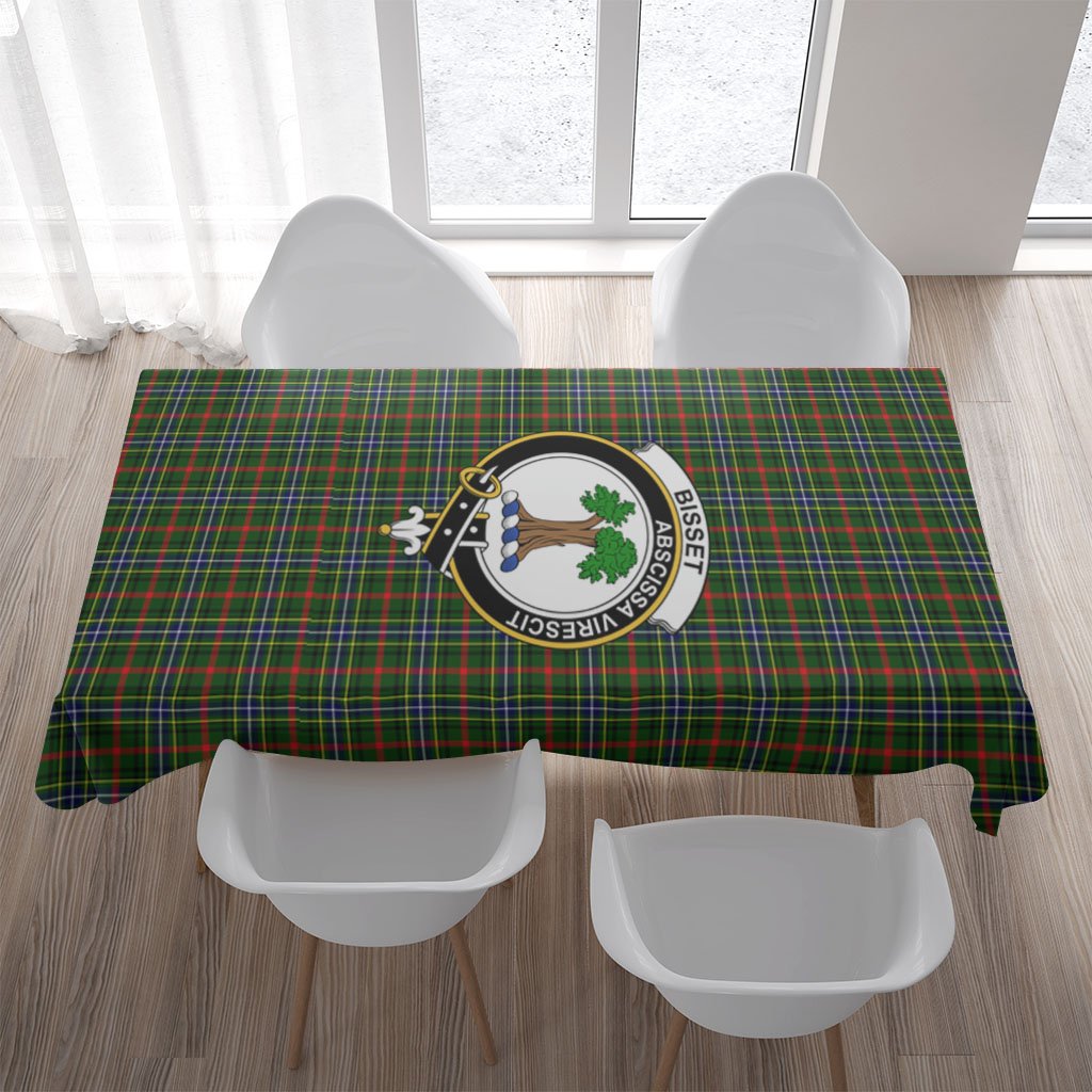 Bisset Tartan Crest Tablecloth