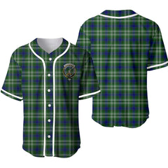 Blackadder Tartan Unisex Baseball Jersey