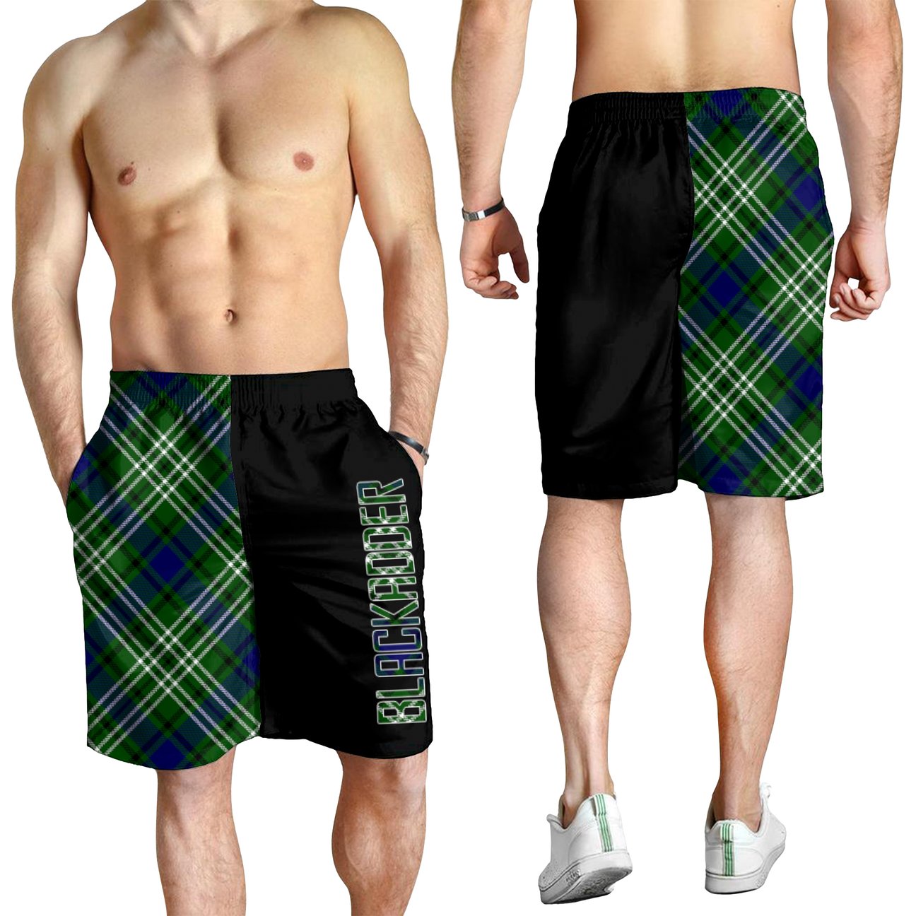 Blackadder Tartan Crest Men's Short - Cross Style