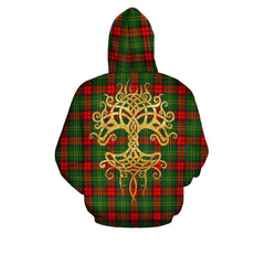 Blackstock Tartan Hoodie - Tree Of Life