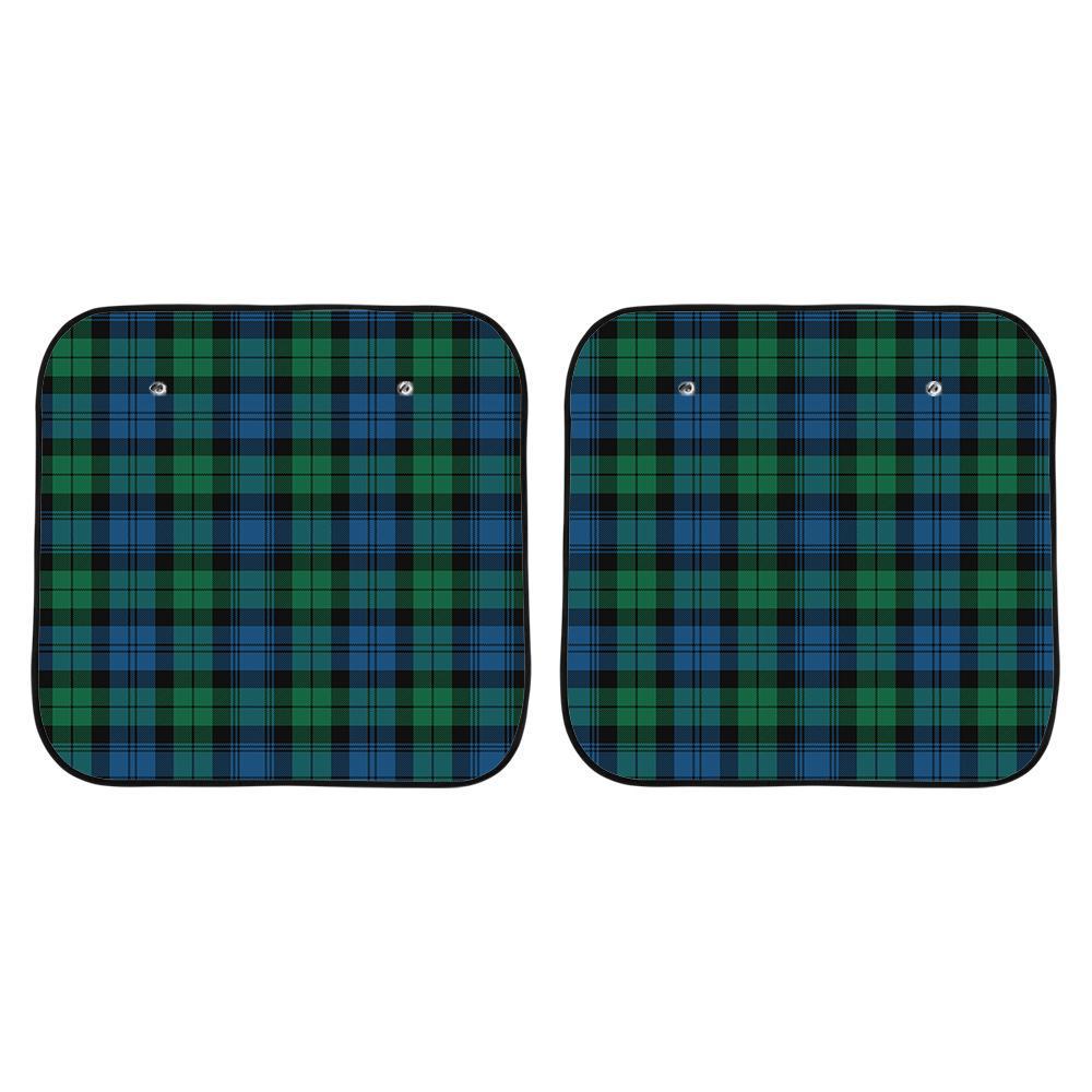 Blackwatch Ancient Tartan Car Sun Shade - 2 Pieces