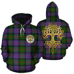 Blair Modern Tartan Hoodie - Tree Of Life