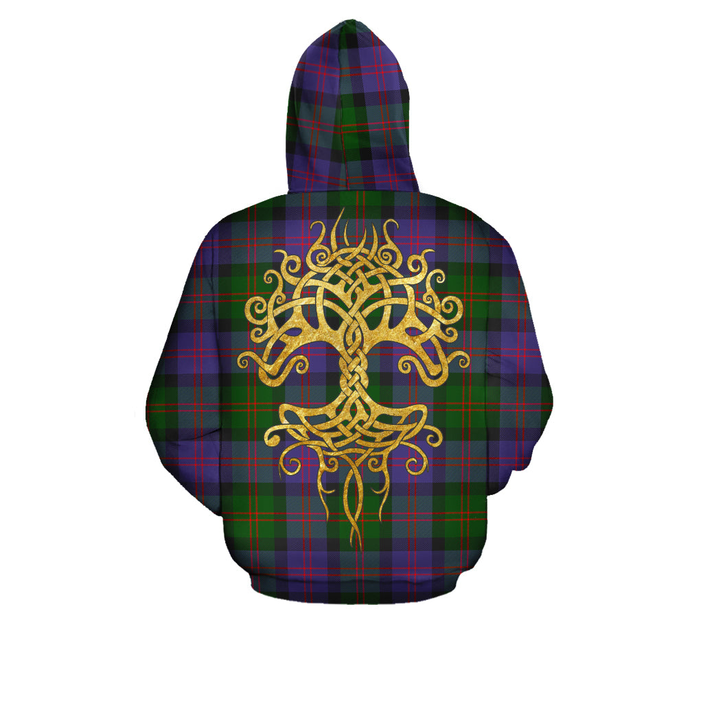 Blair Modern Tartan Hoodie - Tree Of Life