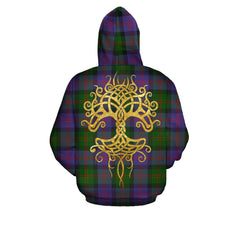 Blair Modern Tartan Hoodie - Tree Of Life