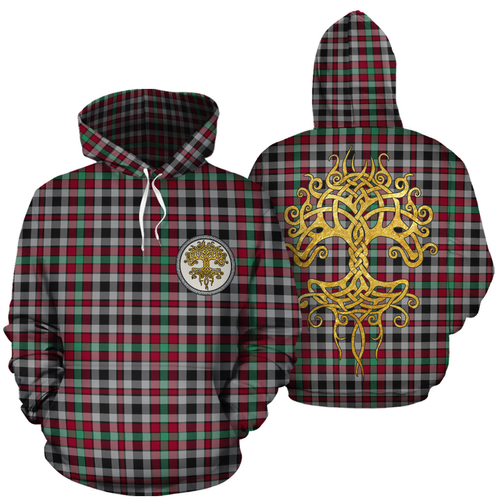 Borthwick Ancient Tartan Hoodie - Tree Of Life