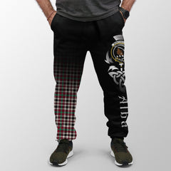 Borthwick Dress Ancient Tartan Crest Jogger Sweatpants - Alba Celtic Style