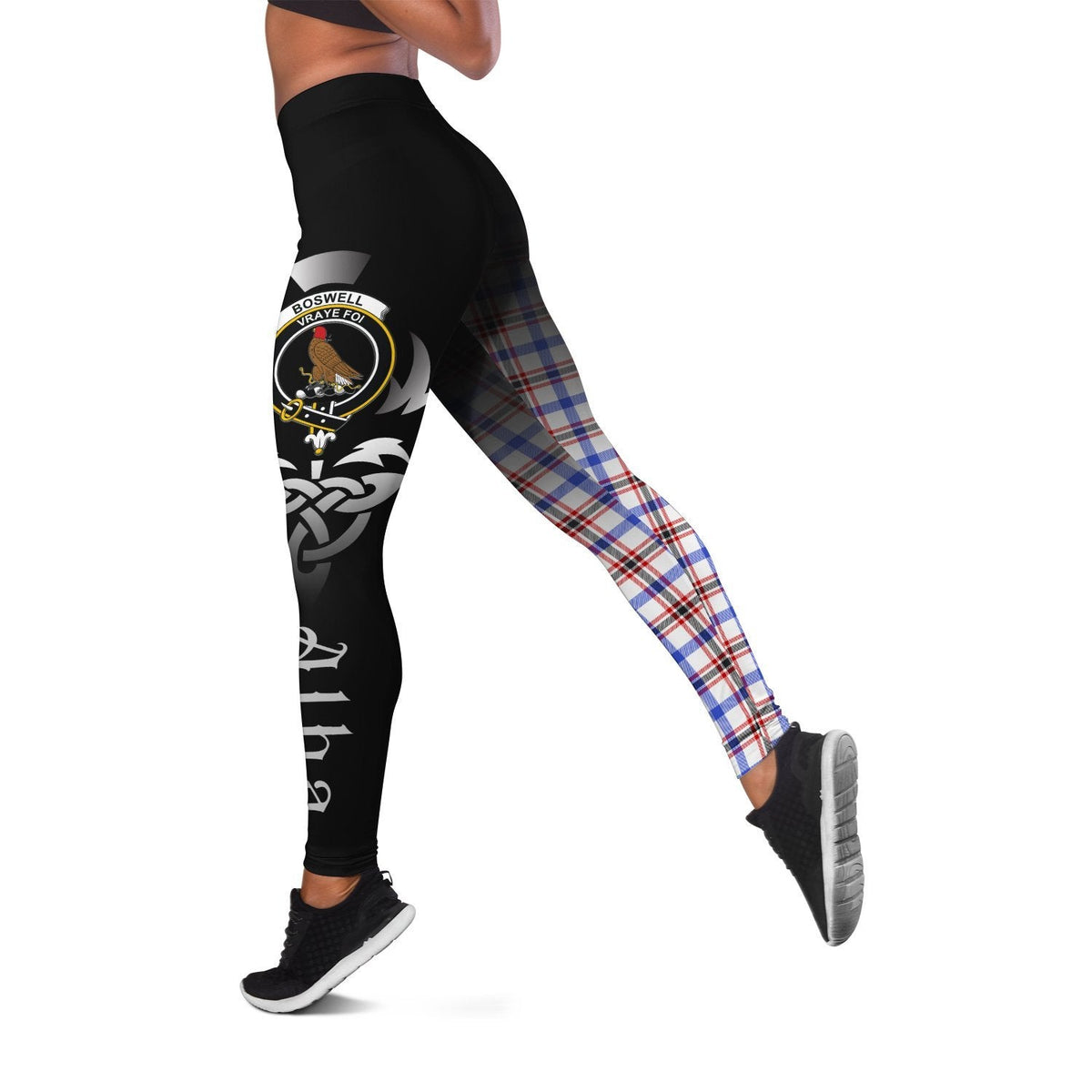 Boswell Modern Tartan Leggings - Alba Celtic Style