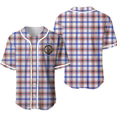 Boswell Tartan Unisex Baseball Jersey