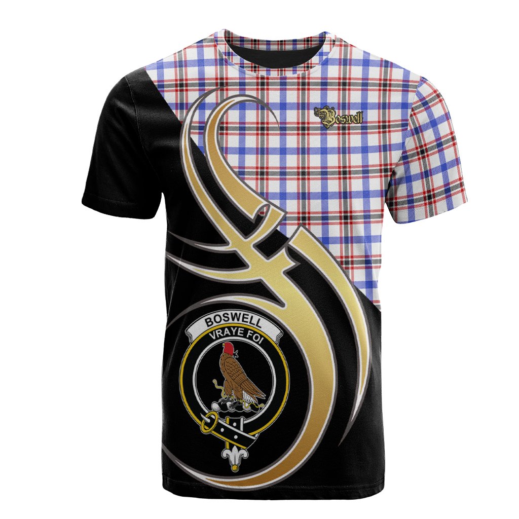 Boswell Modern Tartan T-shirt - Believe In Me Style