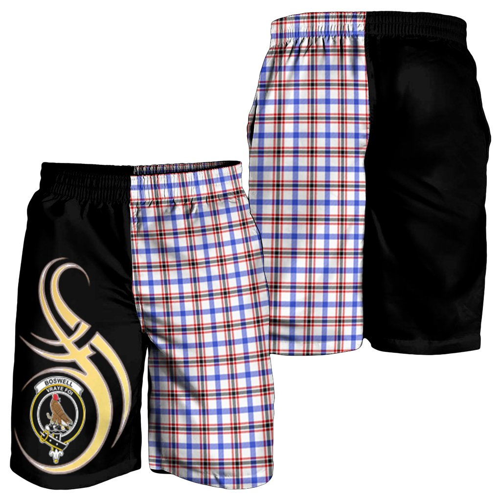 Boswell Modern Tartan Crest Men's Short PM8