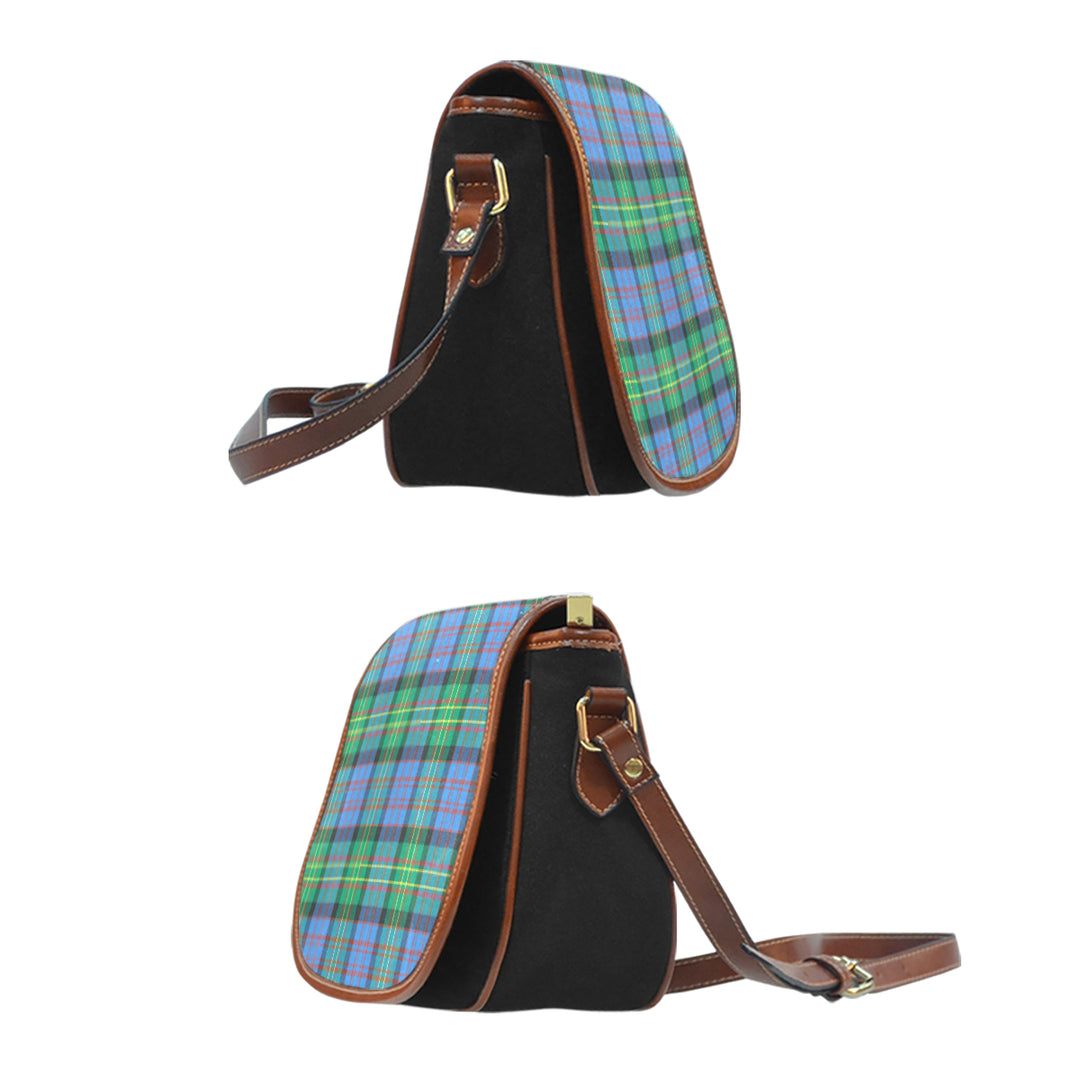 Bowie Ancient Tartan Saddle Handbags