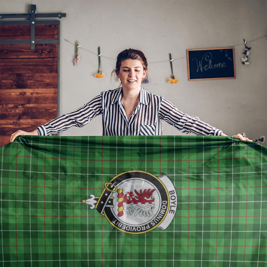 Boyle Tartan Crest Tablecloth