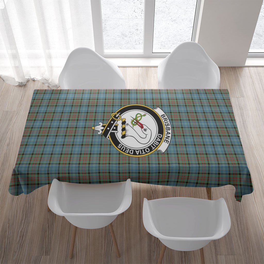 Brisbane Tartan Crest Tablecloth