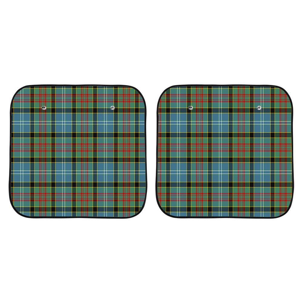 Brisbane Modern Tartan Car Sun Shade - 2 Pieces