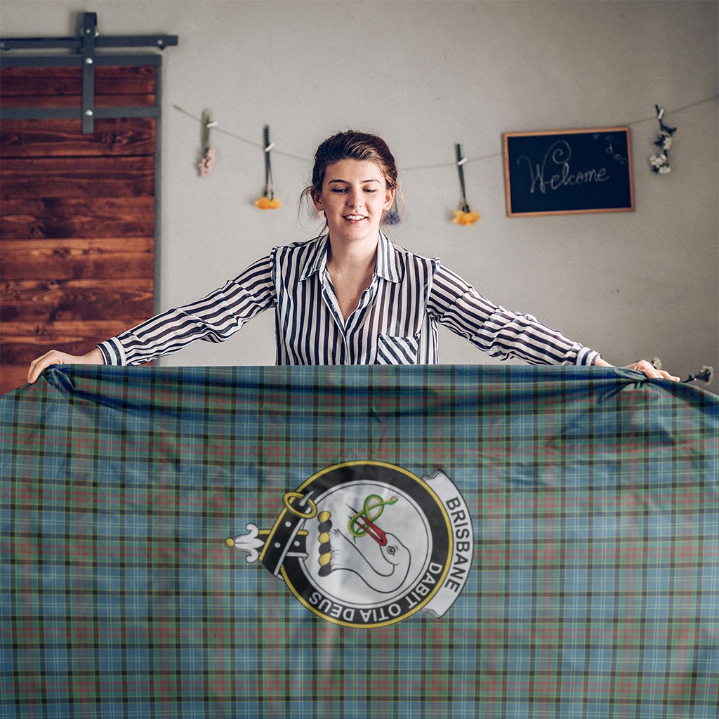 Brisbane Tartan Crest Tablecloth