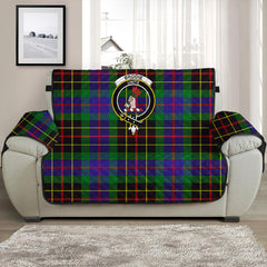 Brodie Hunting Modern Tartan Crest Sofa Protector