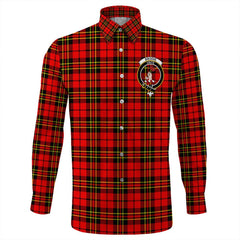 Brodie Modern Tartan Long Sleeve Button Shirt