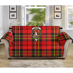 Brodie Modern Tartan Crest Sofa Protector