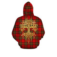 Brodie Modern Tartan Hoodie - Tree Of Life